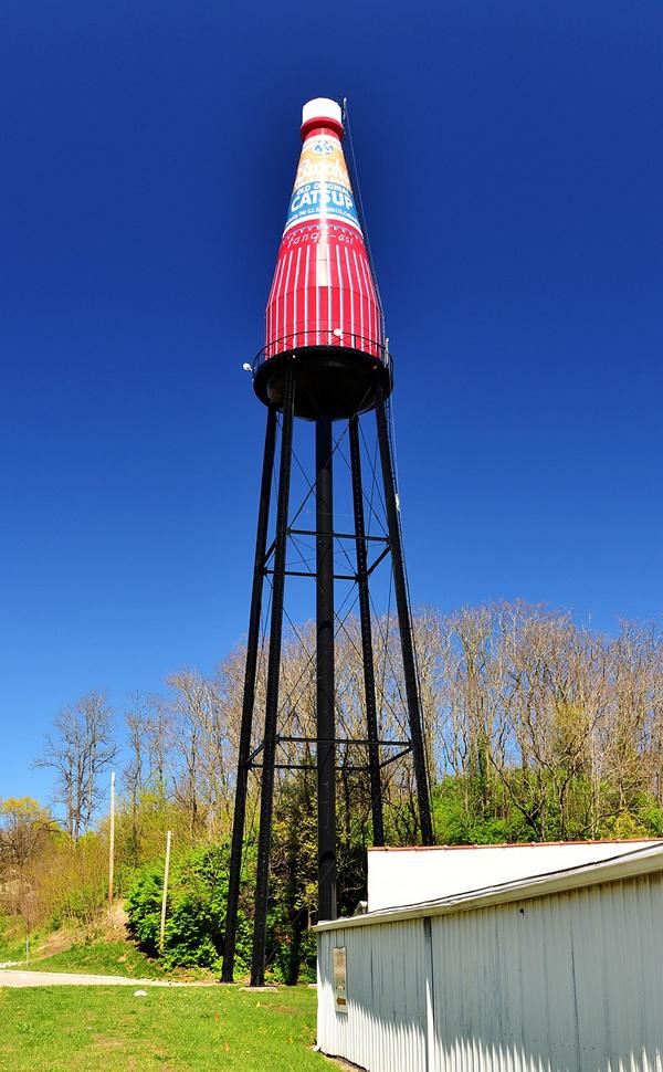 Größte Ketchupflasche der Welt