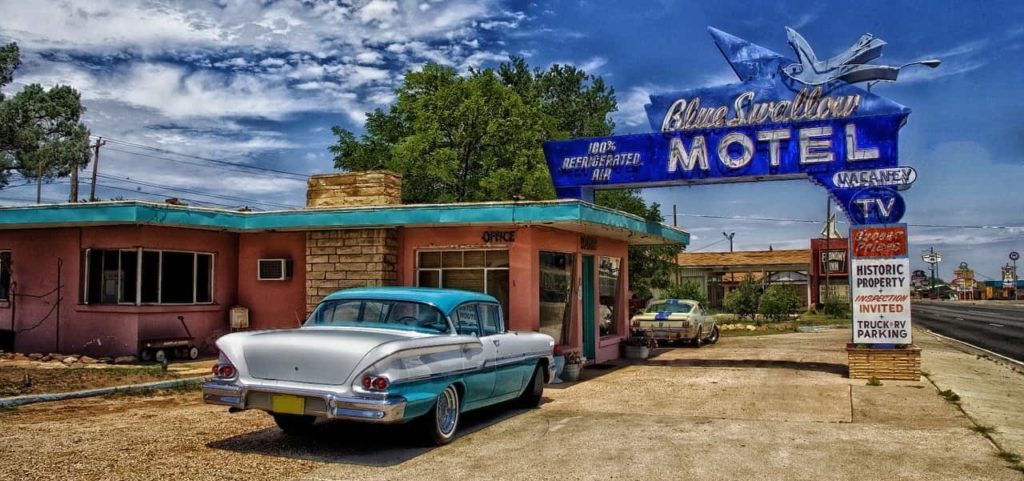 Blue Swallow Motel in Tucumcari